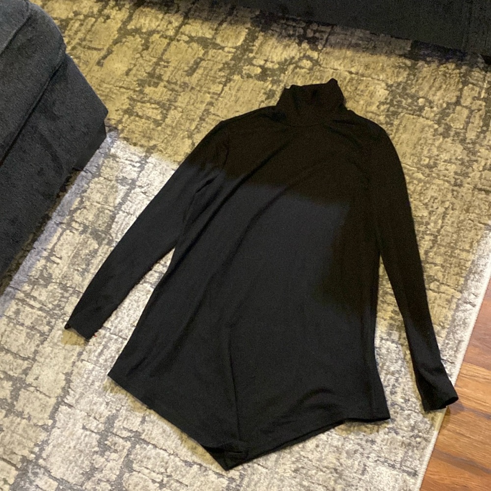 Black turtleneck